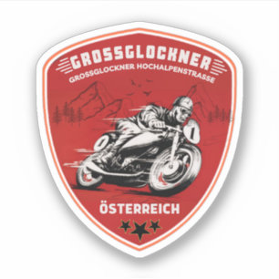Sticker Grossglockner High Alpine Road Alpes australiennes