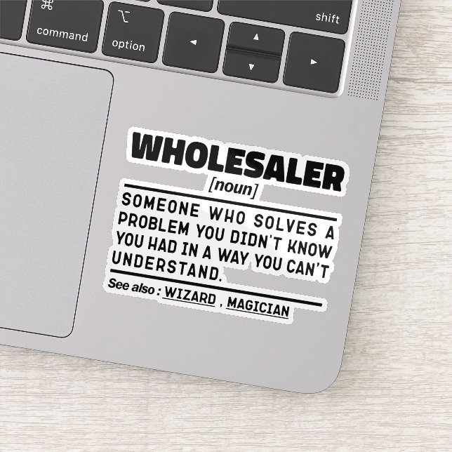 Sticker Grossiste Noun Marchandises Acheteur Profession Cu (Détail)