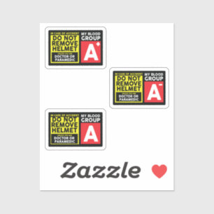 Sticker Groupe sanguin A