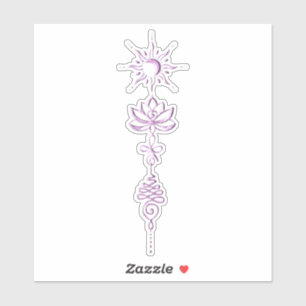 Sticker Groupe Unalome Rose
