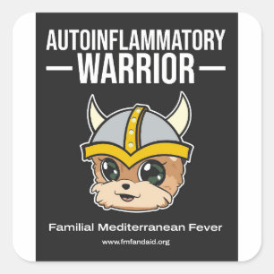 Sticker guerrier FMF