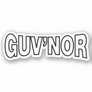 STICKER GUV'NOR