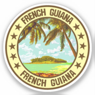 Sticker Guyane