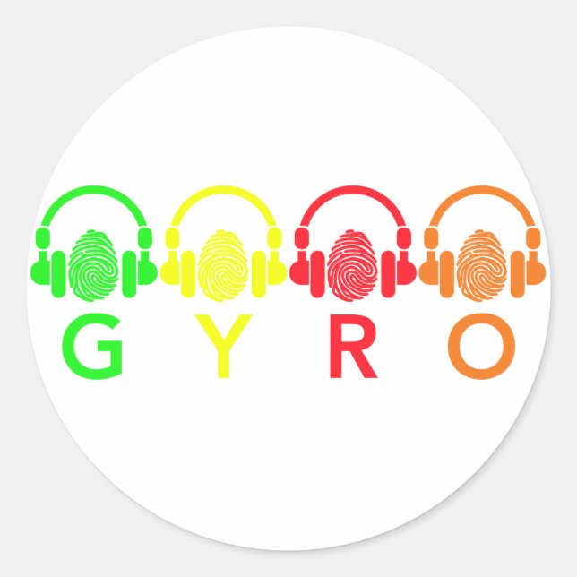 Sticker GYRO (Devant)