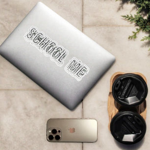 Sticker H. Métal Translucide-Wht