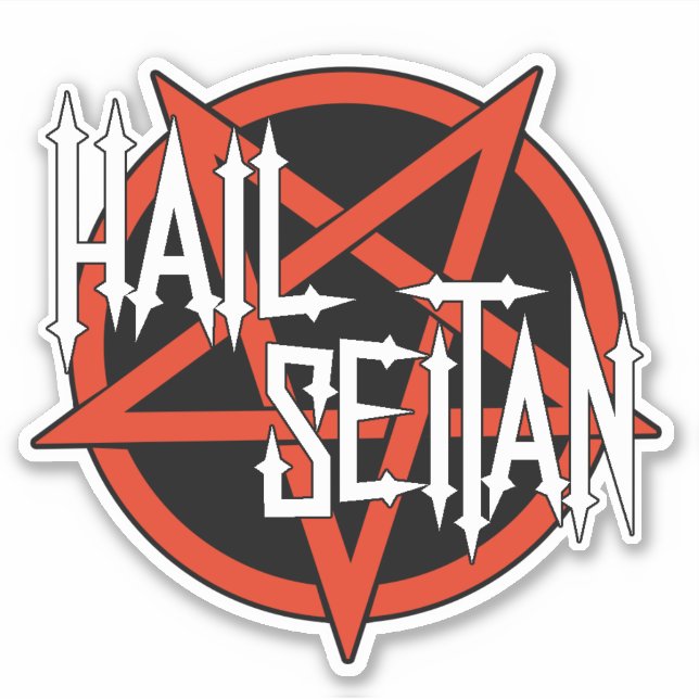 Sticker Hail Seitan (Devant)