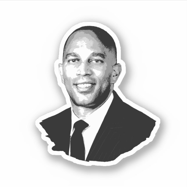 Sticker Hakeem Jeffries (Devant)