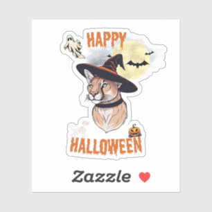 sticker halloween animals
