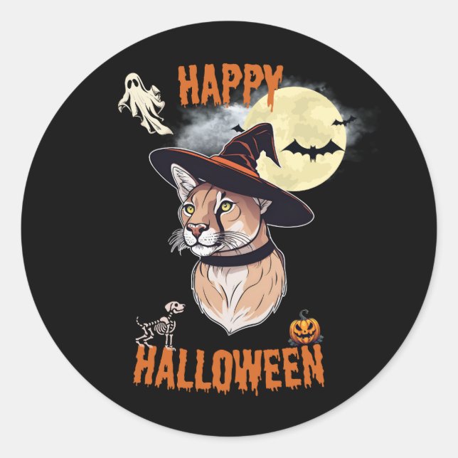 sticker halloween animals (Front)