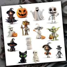 Halloween Éffrayant super mignon