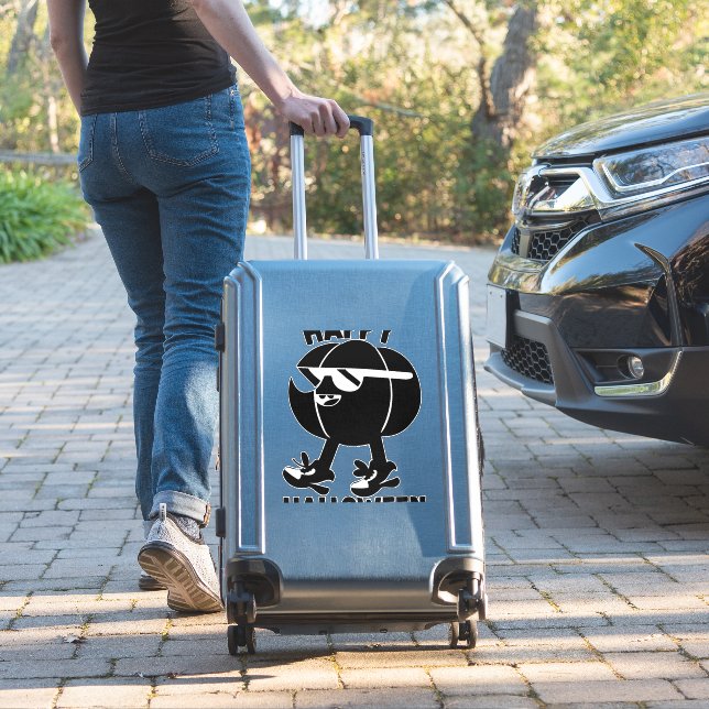 Sticker Halloween Happy Halloween Pumpkin (Valise Insitu)