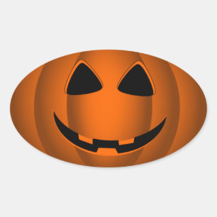 Sticker Halloween Jack o' Lantern