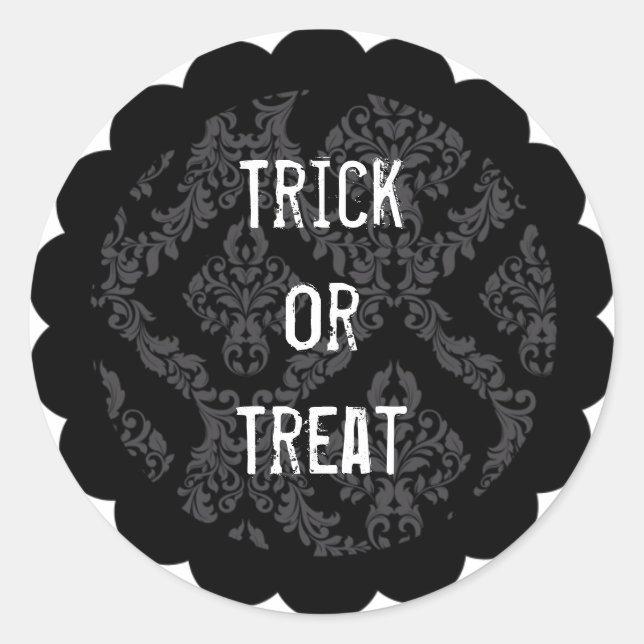 Sticker Halloween personnalisable (Devant)