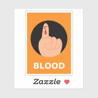 Sticker Halloween SANG