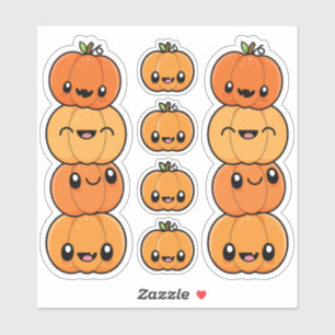 Sticker Halloween Traite les Citrouilles