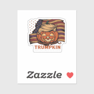 Sticker Halloween, Trumpkin Citrouille, Rendre Halloween g