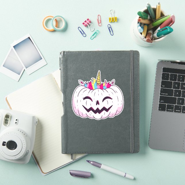 Sticker Halloween unicorn      (Couverture iPad)