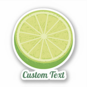 Sticker Halte Lime