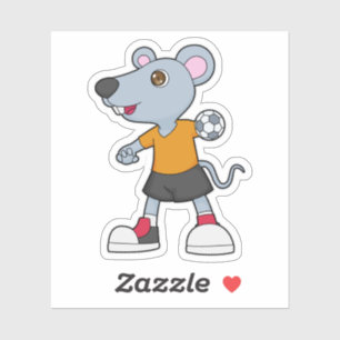 Sticker Handball de souris