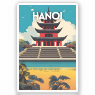 Sticker Hanoï Viêt Nam