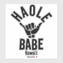 HAOLE BABE SHAKA HAWAII