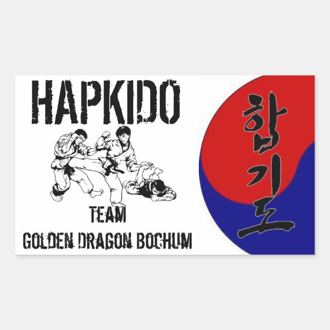 Sticker Hapkido Team (Front)