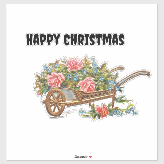 Sticker happy Christmas 2025 (Sheet)