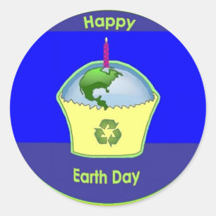 sticker - Happy Earth Day