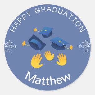 Sticker - Happy Graduation Personalize - Add name