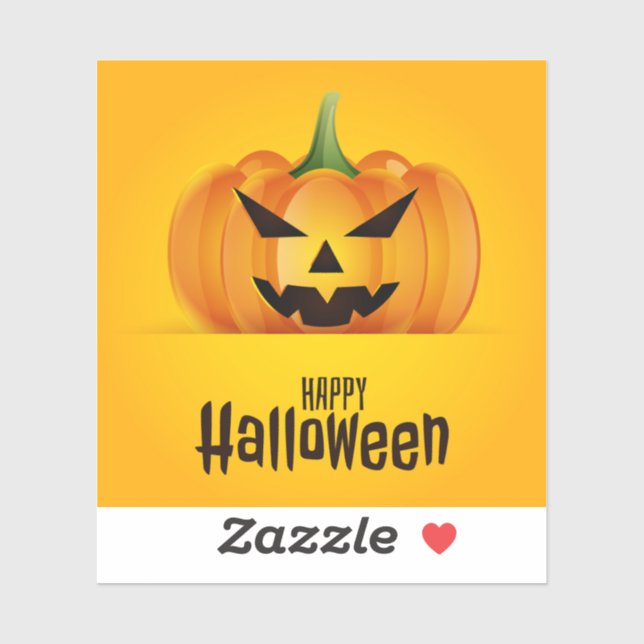 Sticker Happy Halloween (Feuille)