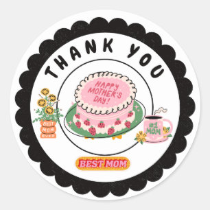 Sticker happy mother day
