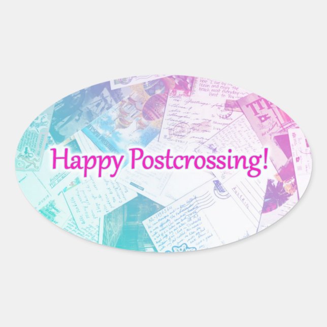 Sticker "Happy Postcroisement" (Devant)