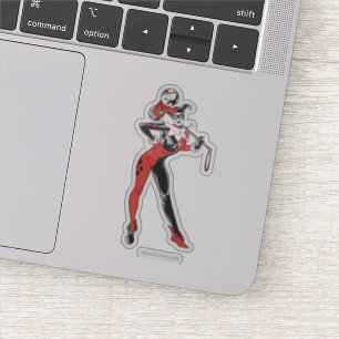Sticker Harley Quinn avec le maillet
