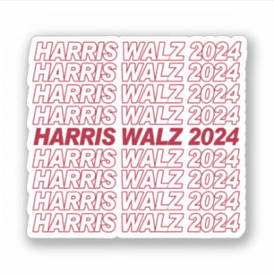 Sticker Harris Walz 2024