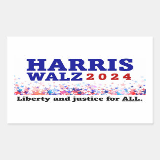 Sticker Harris Walz 2024