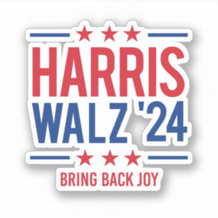 Sticker Harris Walz '24 - Ramener Joy