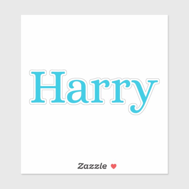 Sticker Harry (Feuille)