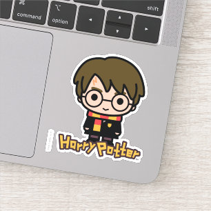 Sticker Harry Potter Cartoon Caractère Art
