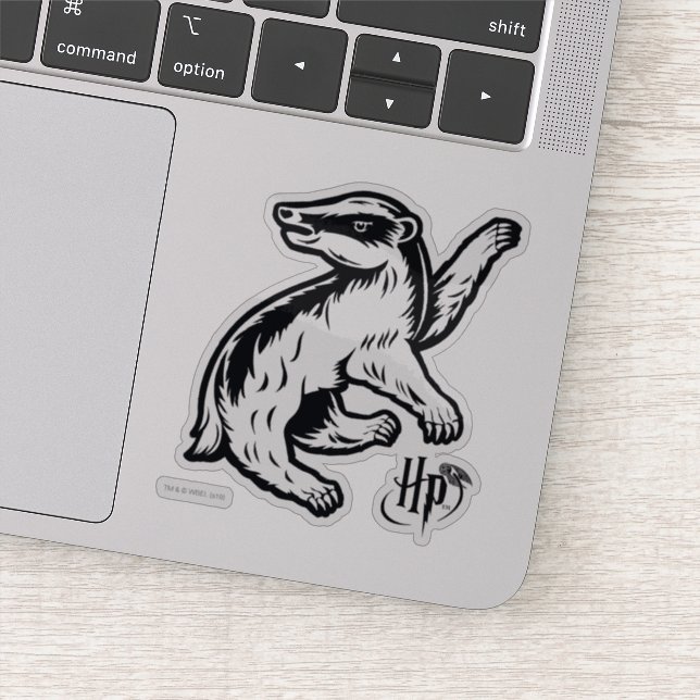 Sticker Harry Potter| Icône Badger de Hufflepuff (Détail)