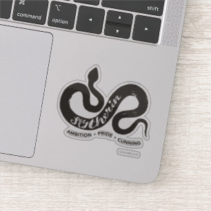 Sticker Harry Potter SLYTHERIN™ Silhouette Typographie
