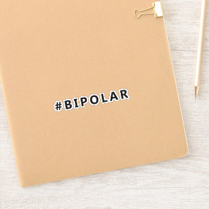 Sticker Hashtag bipolaire