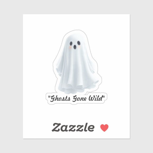 Sticker "Haunting Hiney Heroes" (Feuille)