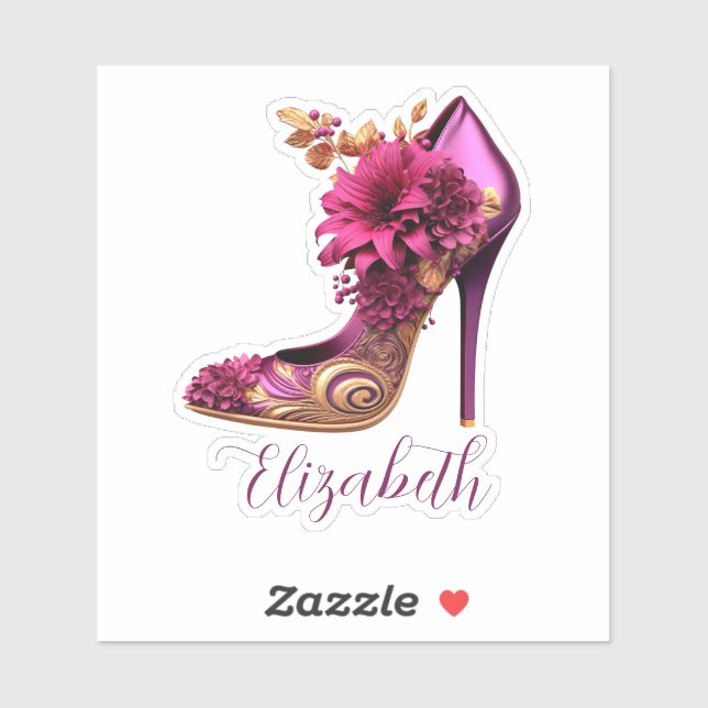Sticker Haut talons à la mode (Feuille)