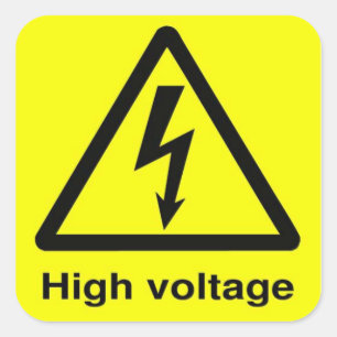 Sticker haute tension
