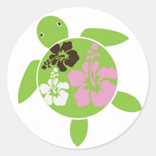 Sticker Hawaiian Honu