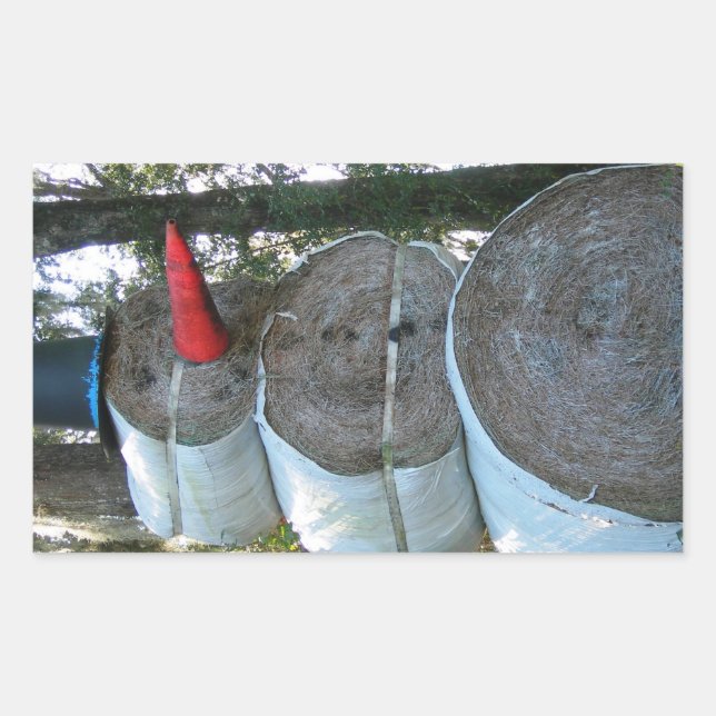 Sticker Hay Snowman (Devant)