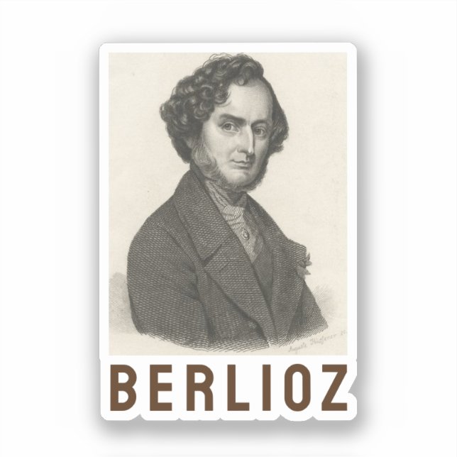 Sticker Hector Berlioz (Recto)