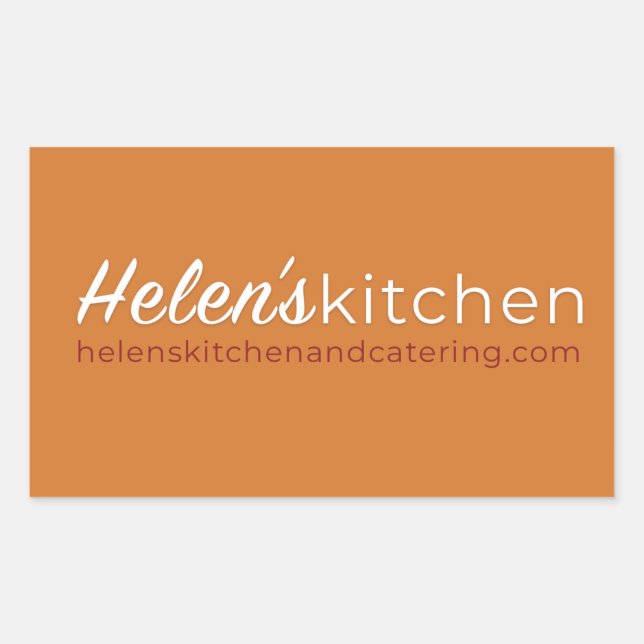 Sticker Helen's 01 (Devant)