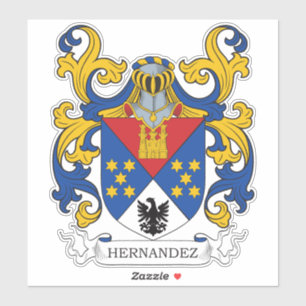 Sticker Hernandez Family Crest