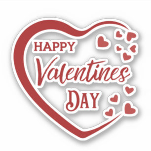 Sticker Heureux Valentines